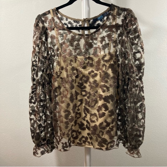 Eva Franco Anthropologie Top Size Large - Picture 5 of 6